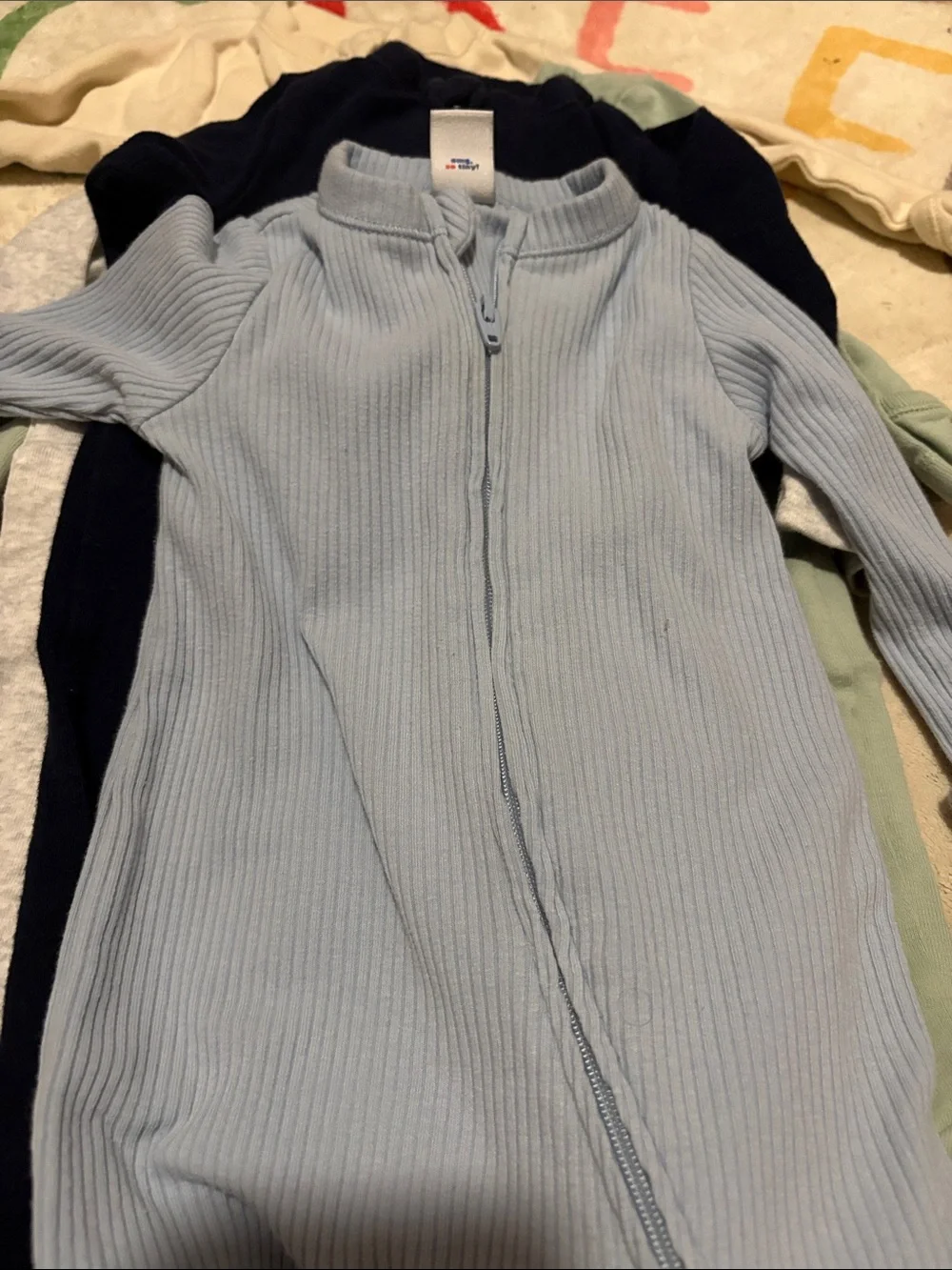 5 pack old navy 0-3  Zip Baby One-Piece